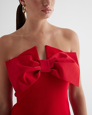 red bow dress